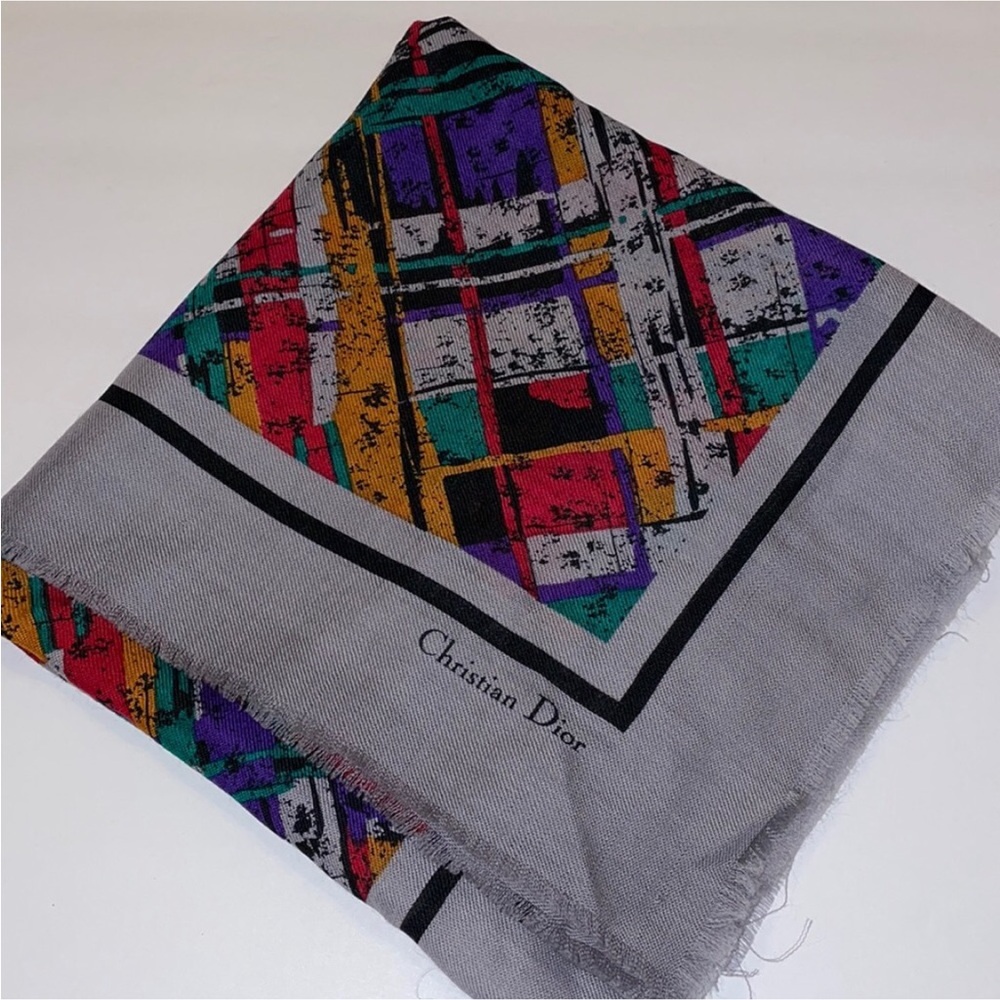 Christian Dior Large Scarf - Picture 4 of 4